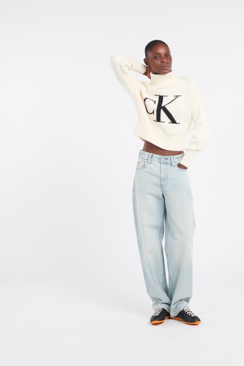 CALVIN KLEIN Pull  Blanc