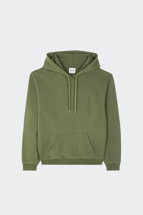 ARTE ANTWERP Hoodie Kaki