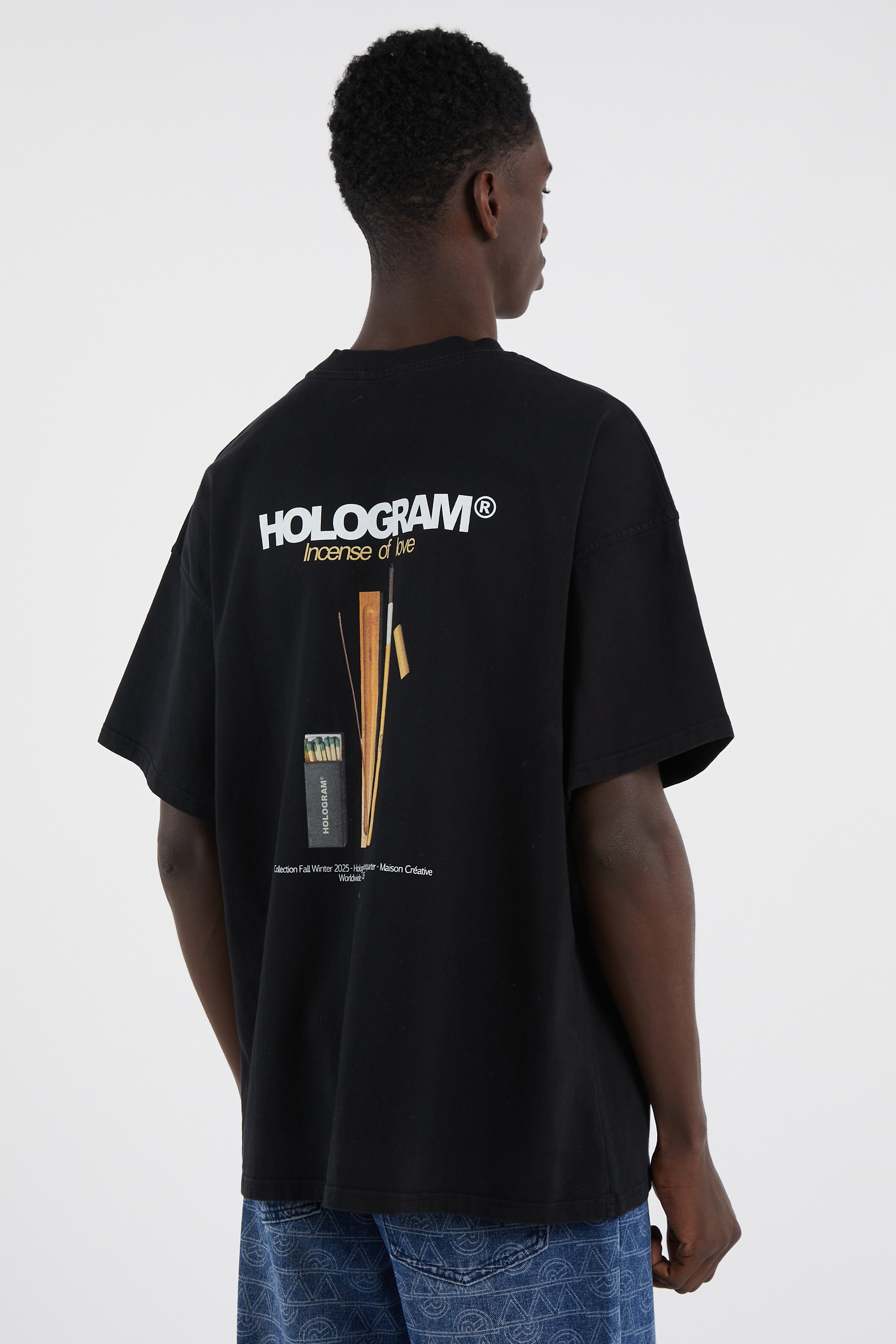 T-shirt | Noir by HOLOGRAM T-shirt Noir