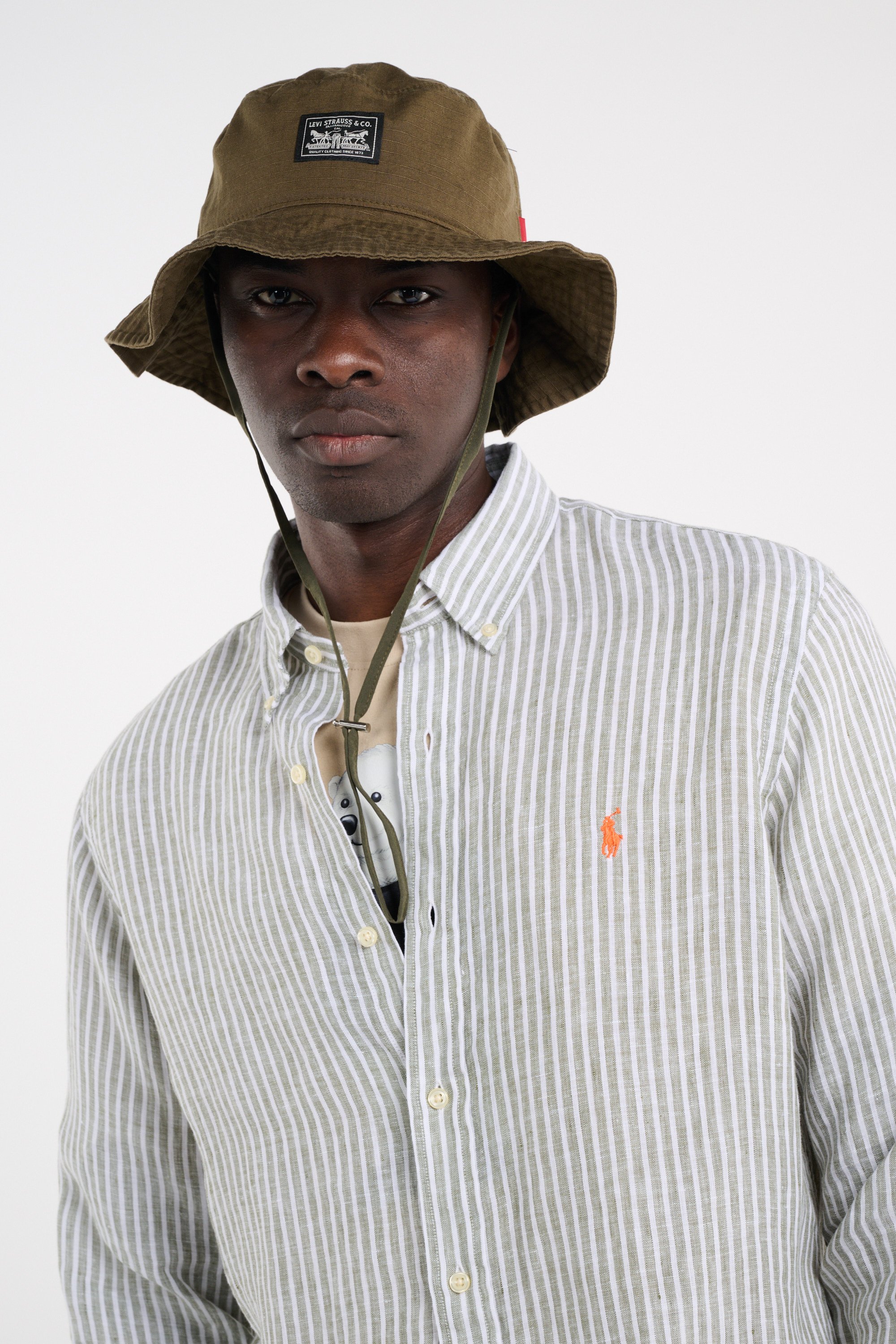 Bucket hat LEVI'S Green