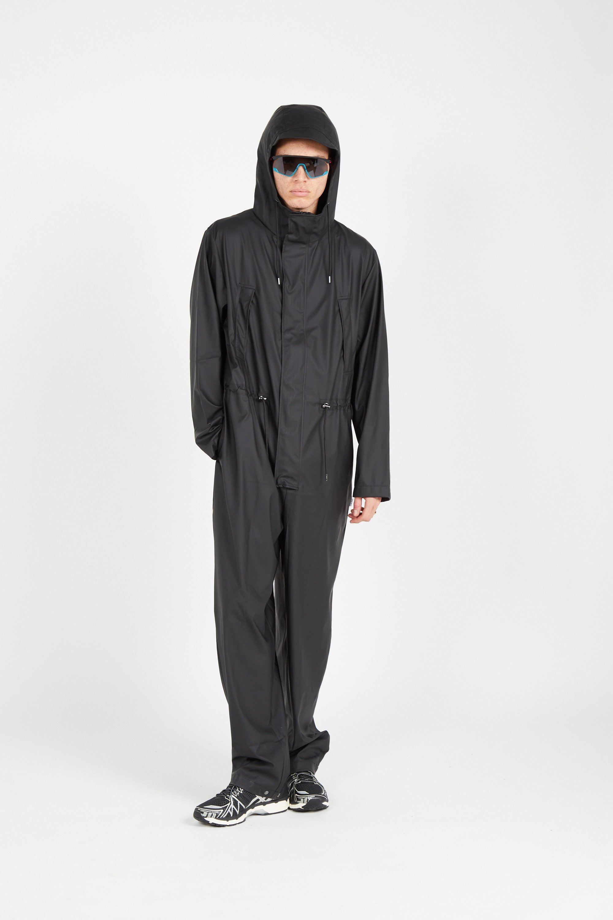 Windbreaker jumpsuit RAINS Black