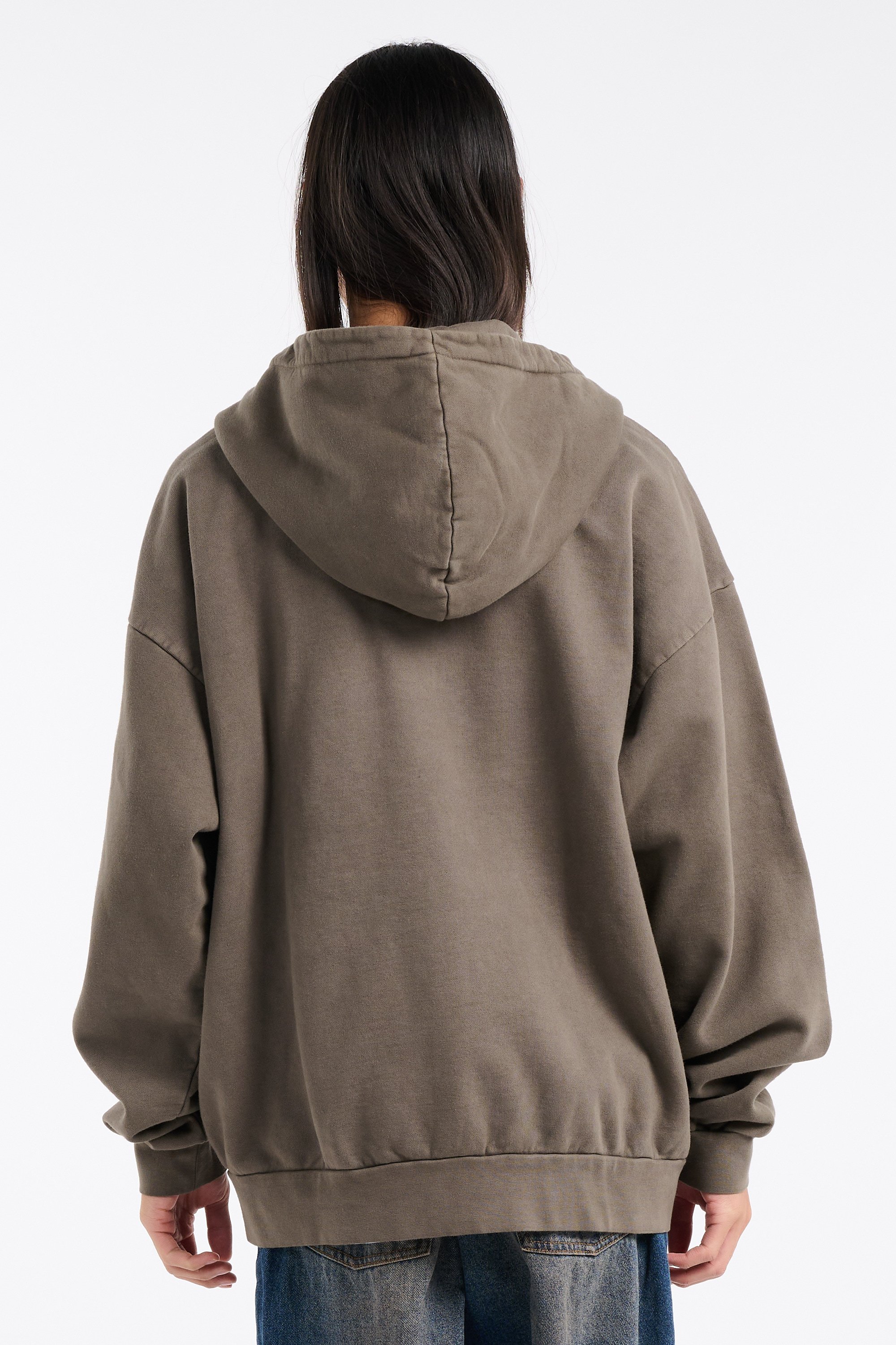 Hoodie zippé | Kaki OBEY Homme