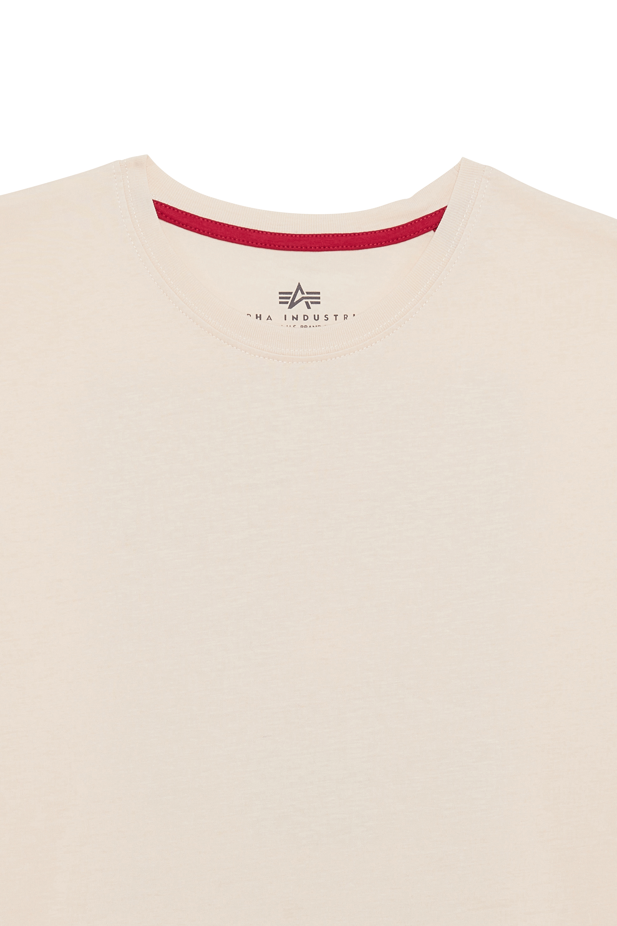 T-Shirt ALPHA INDUSTRIES Beige