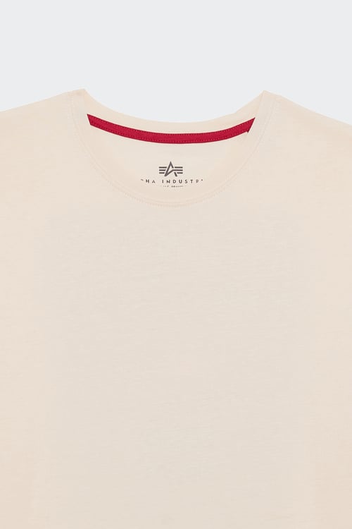 ALPHA INDUSTRIES T-Shirt Beige