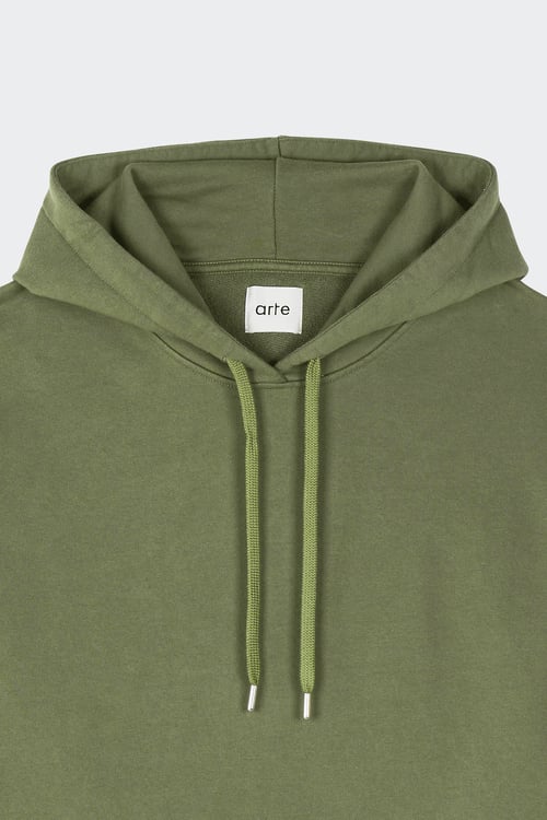 ARTE ANTWERP Hoodie Kaki