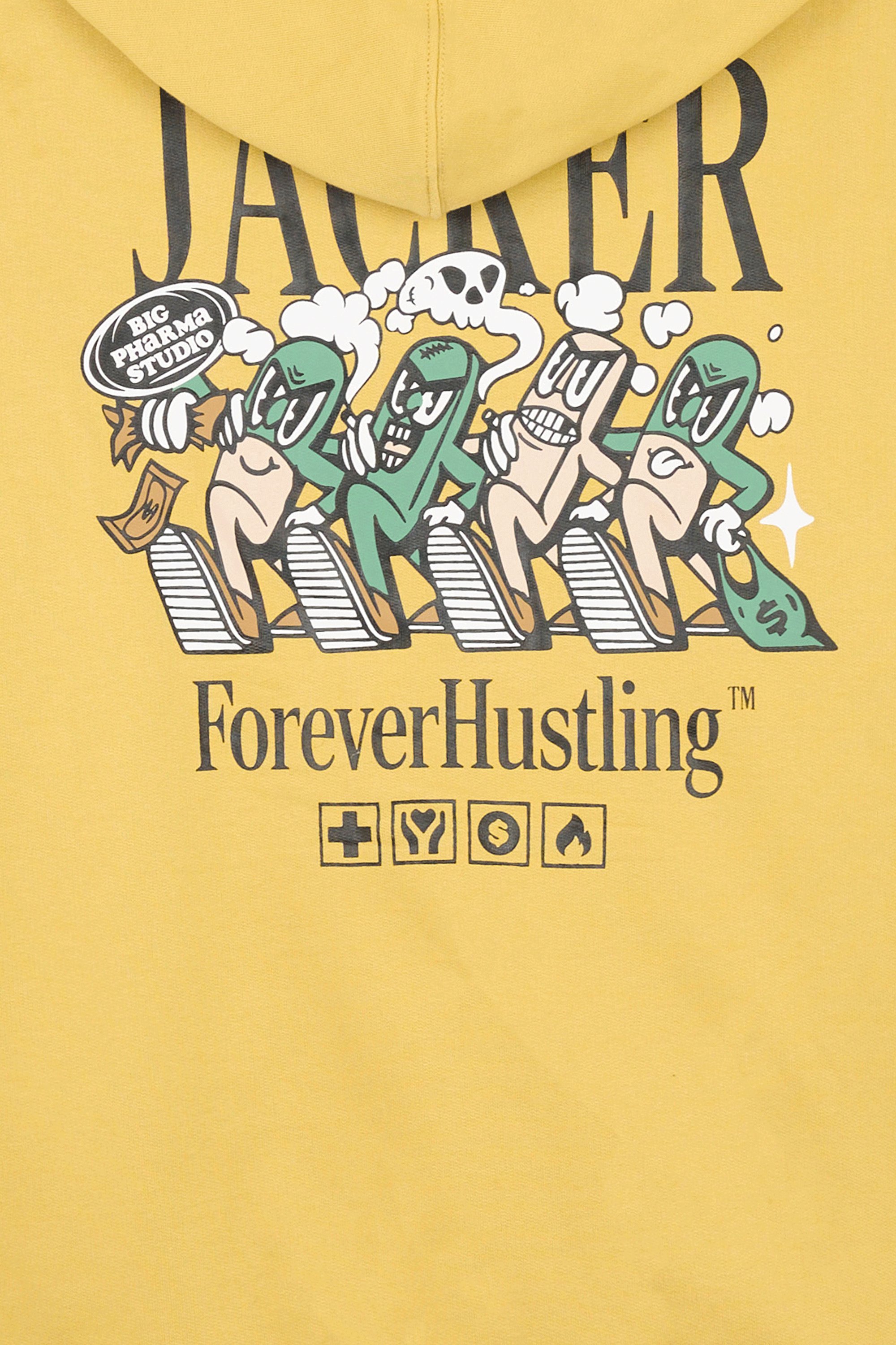 Hoodie | Yellow by JACKER Hoodie Yellow