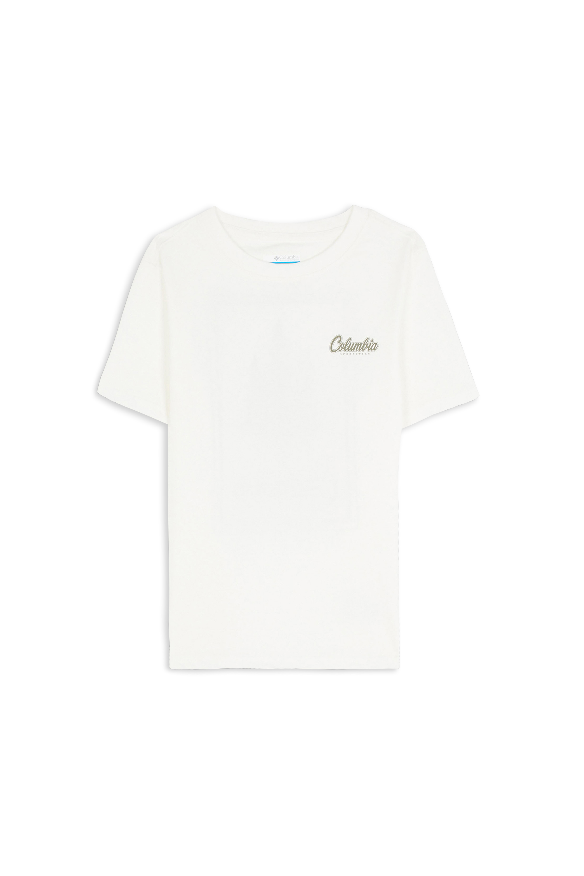 Regular-fit round-neck cotton T-shirt White