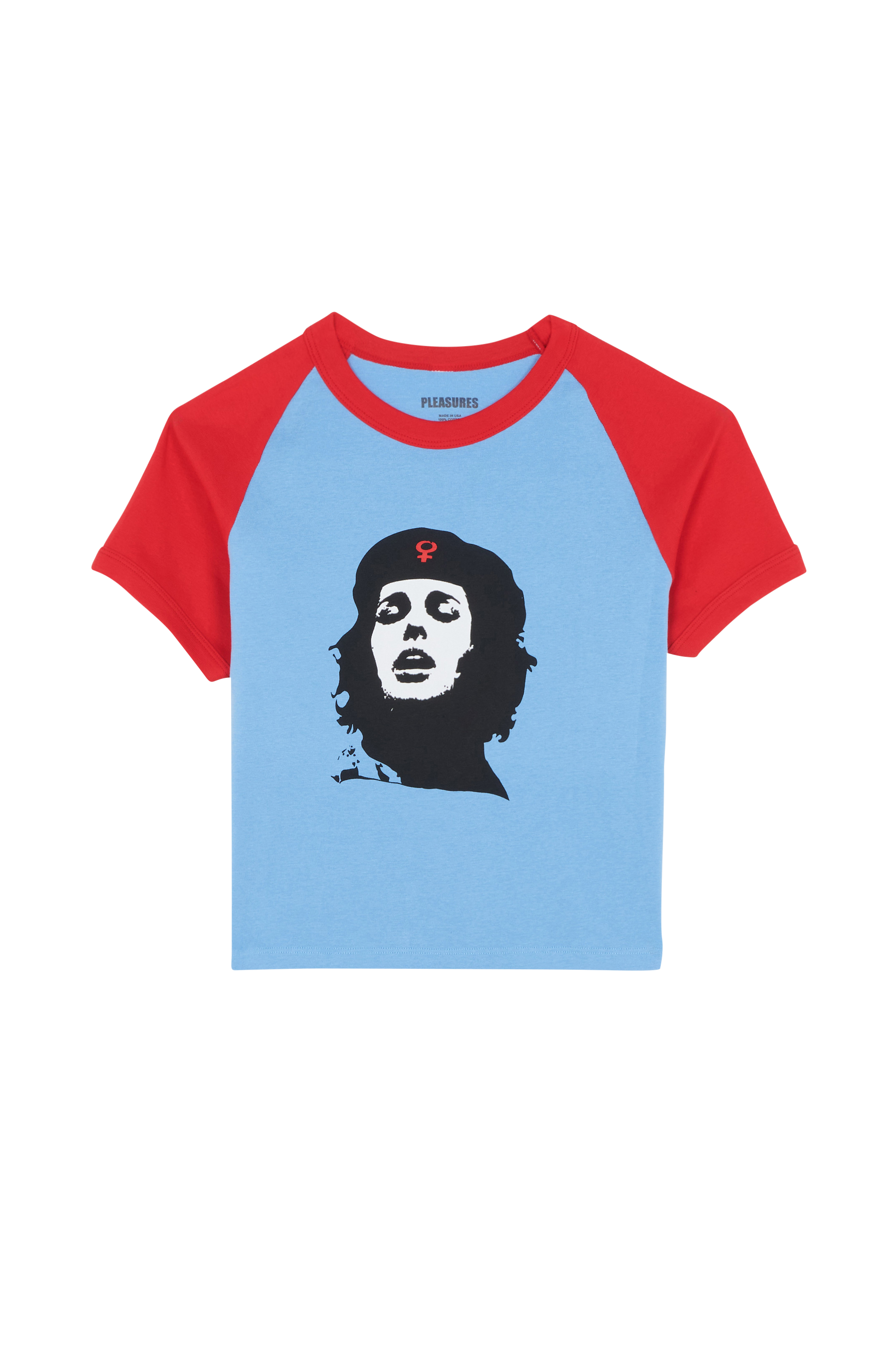 Regular-fit round-neck cotton T-shirt Multicolored