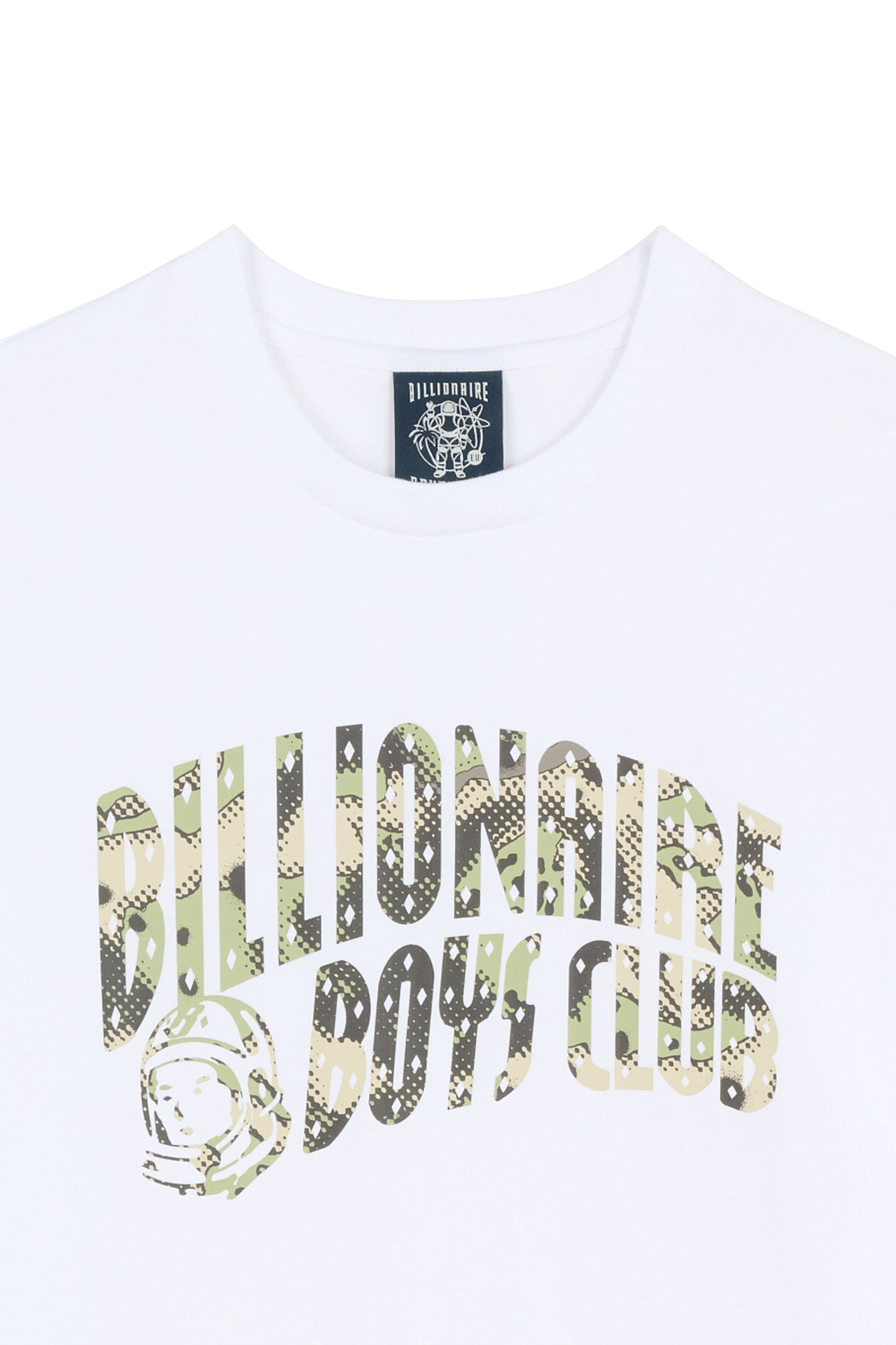 Regular-fit round-neck cotton T-shirt White