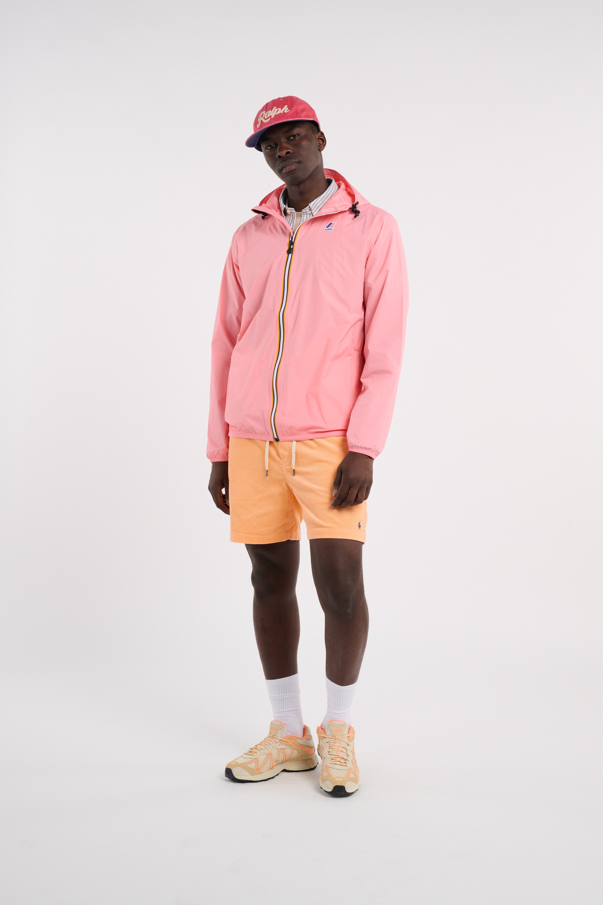 Raincoat | Pink K-WAY Men
