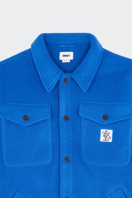OBEY Veste Bleu