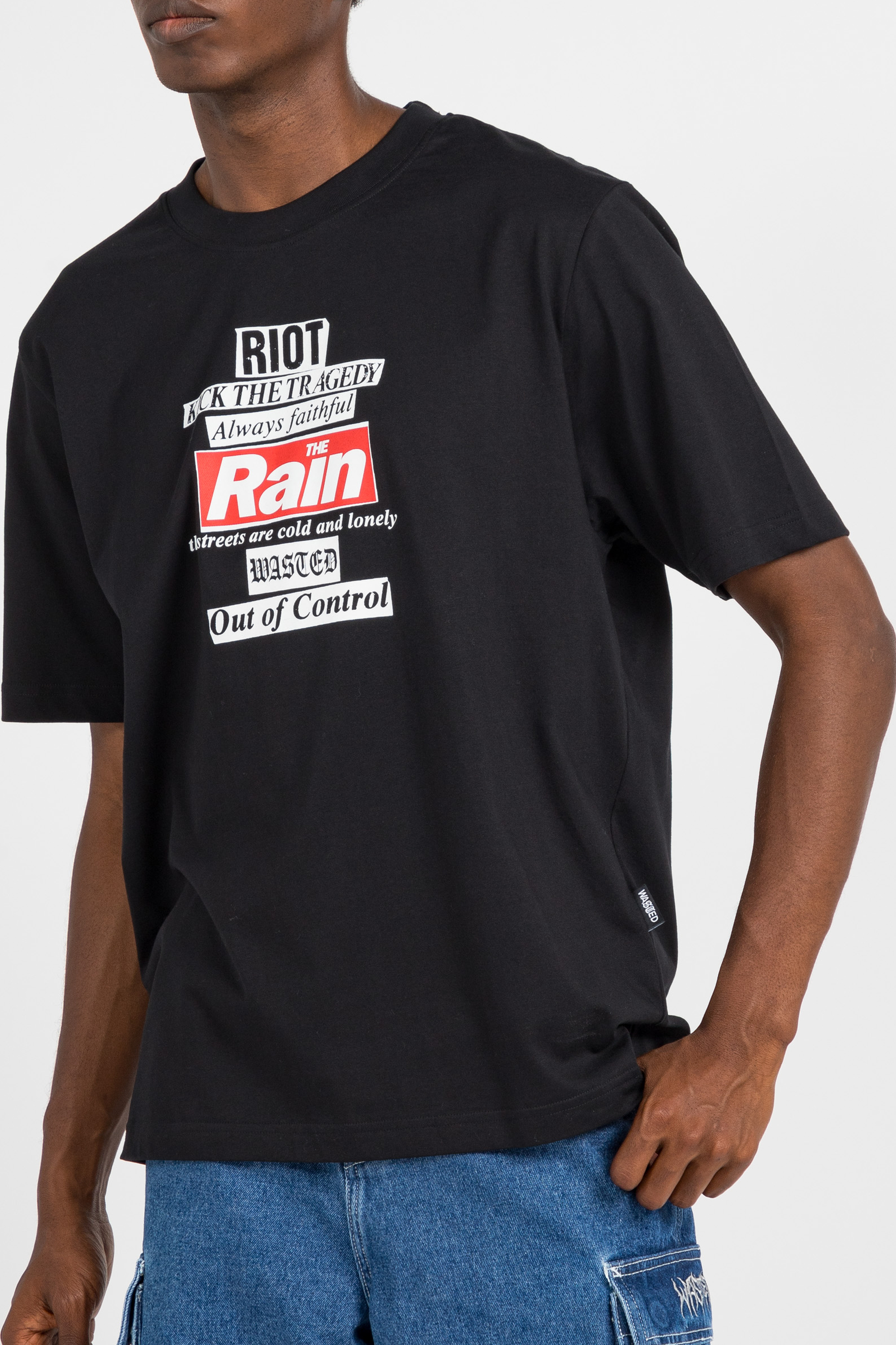 T-shirt | Black WASTED Men
