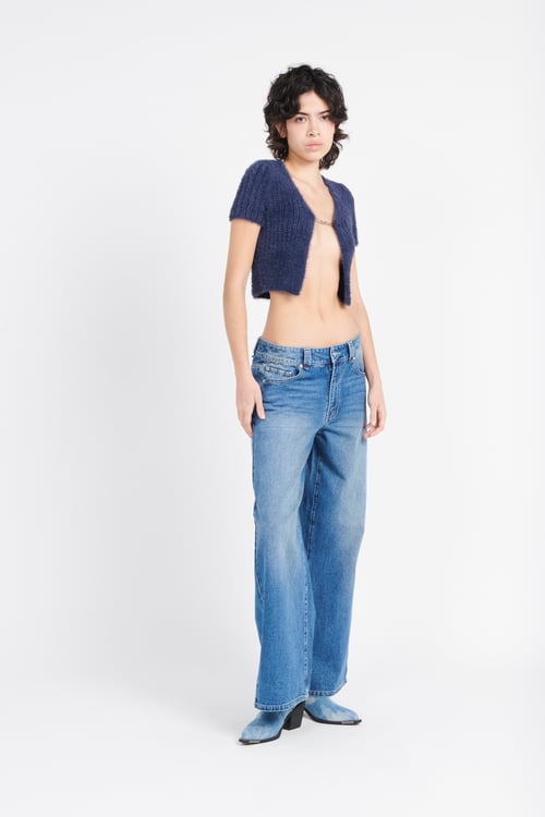 BUFFALO Bottes Bleu