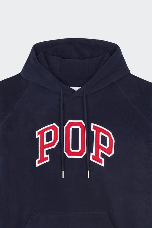POP TRADING COMPANY Hoodie Bleu