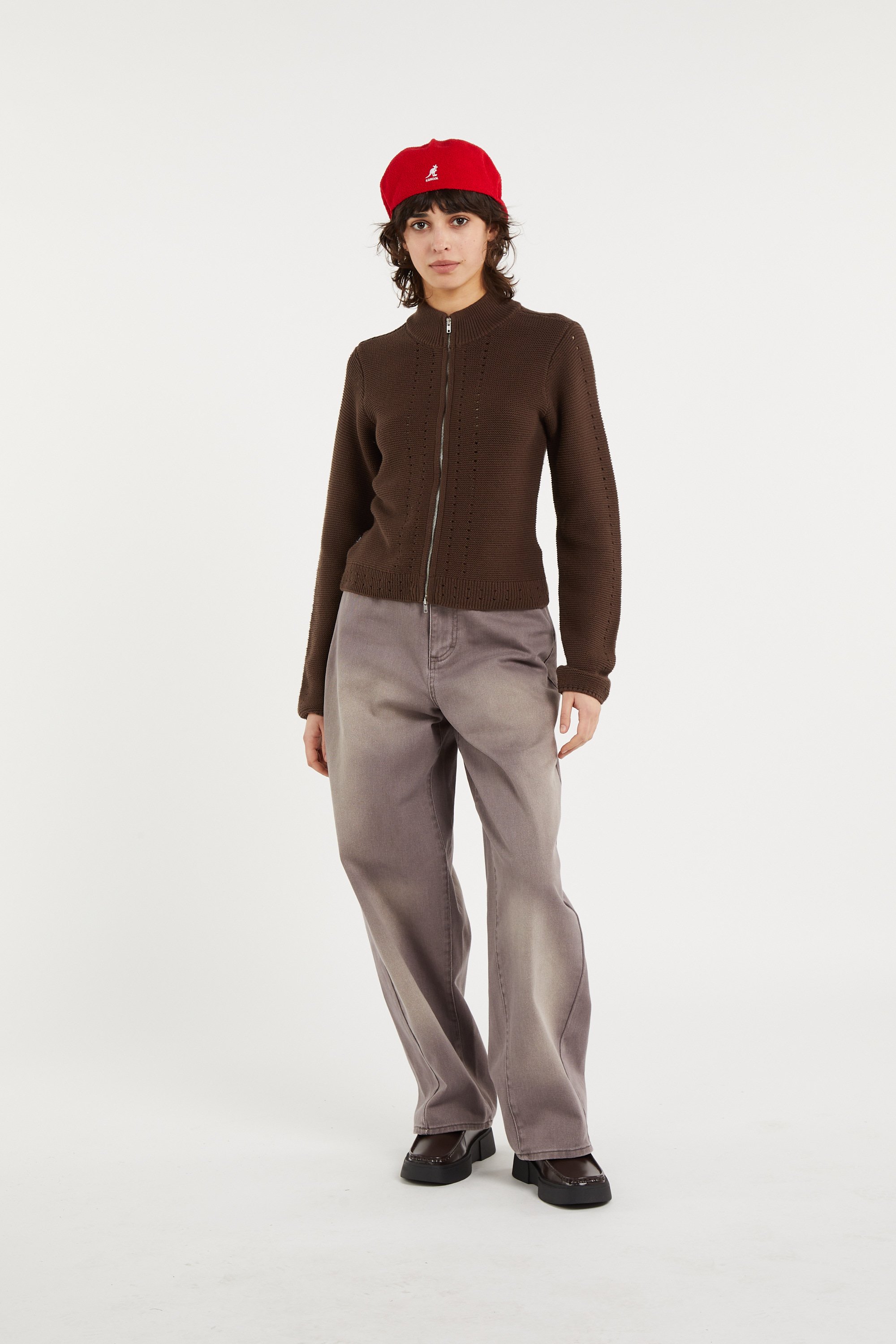 Gilet OBEY Marron