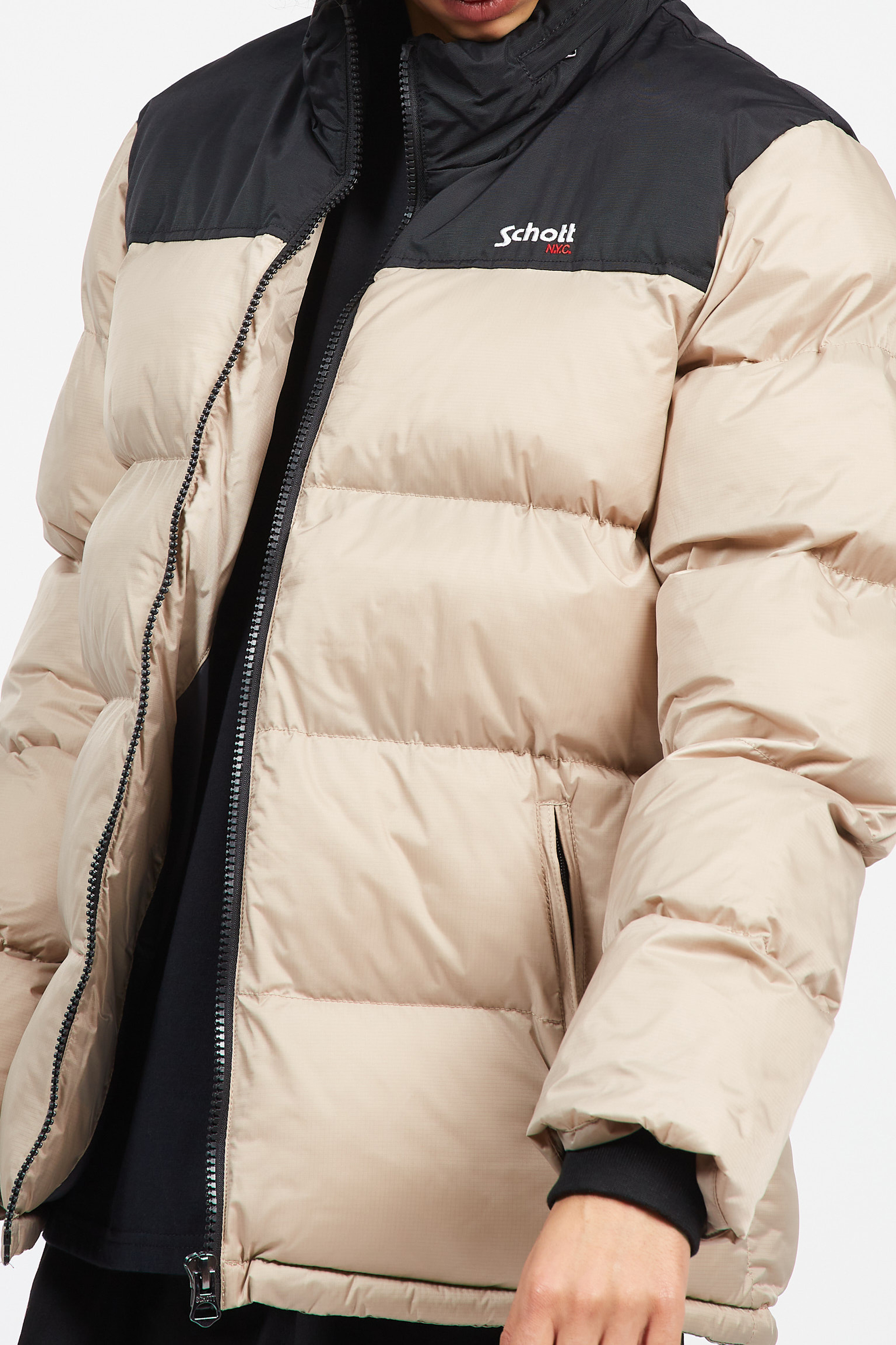 Puffer Jacket | Beige SCHOTT Men