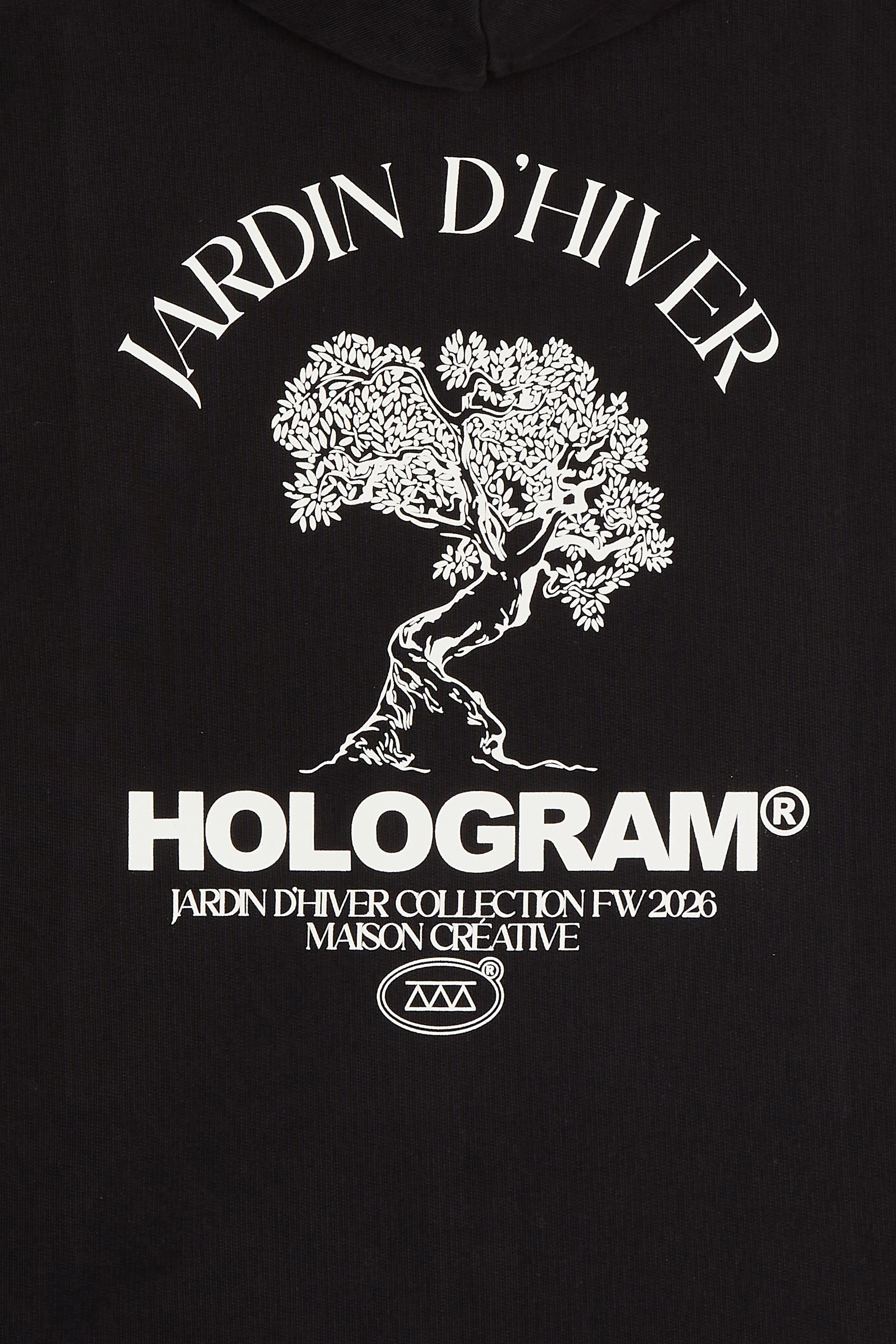 Hoodie | Noir HOLOGRAM Homme