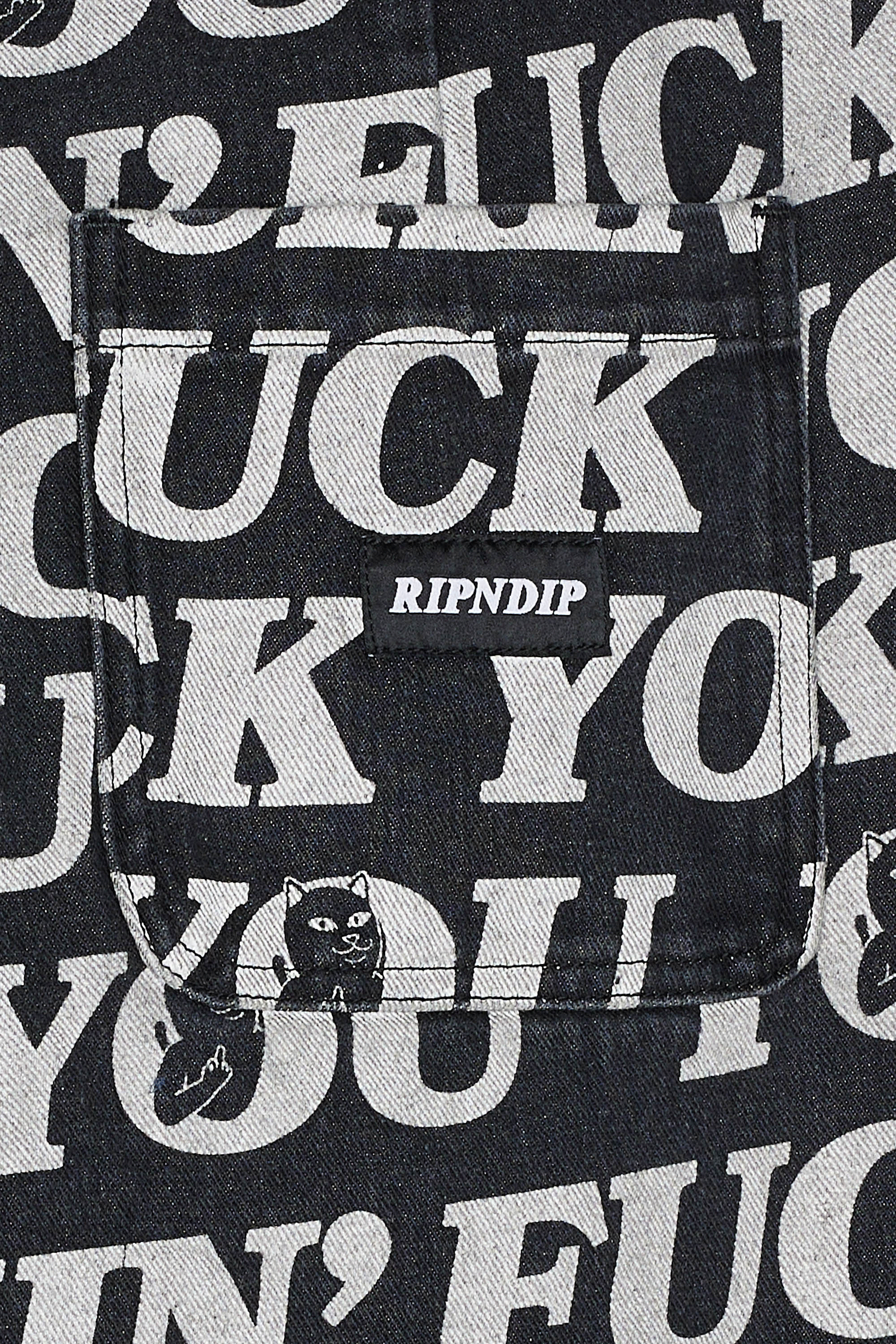 trousers | Black RIPNDIP Men