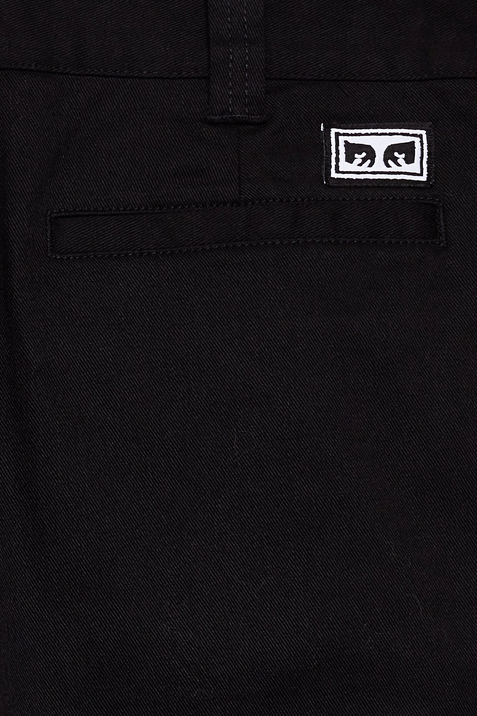 Trousers | Black by OBEY Trousers Black
