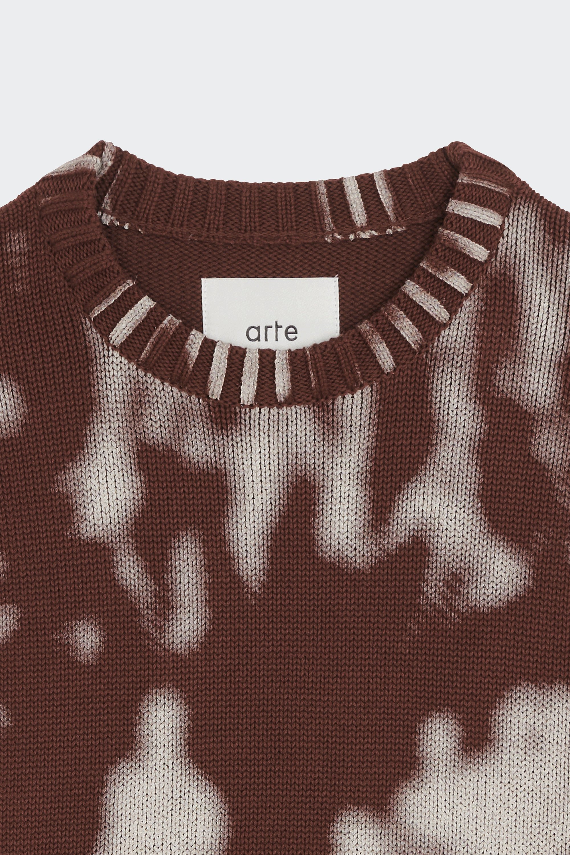 Pull | Marron by ARTE ANTWERP Pull Marron