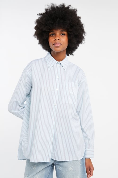 CALVIN KLEIN Chemise Bleu