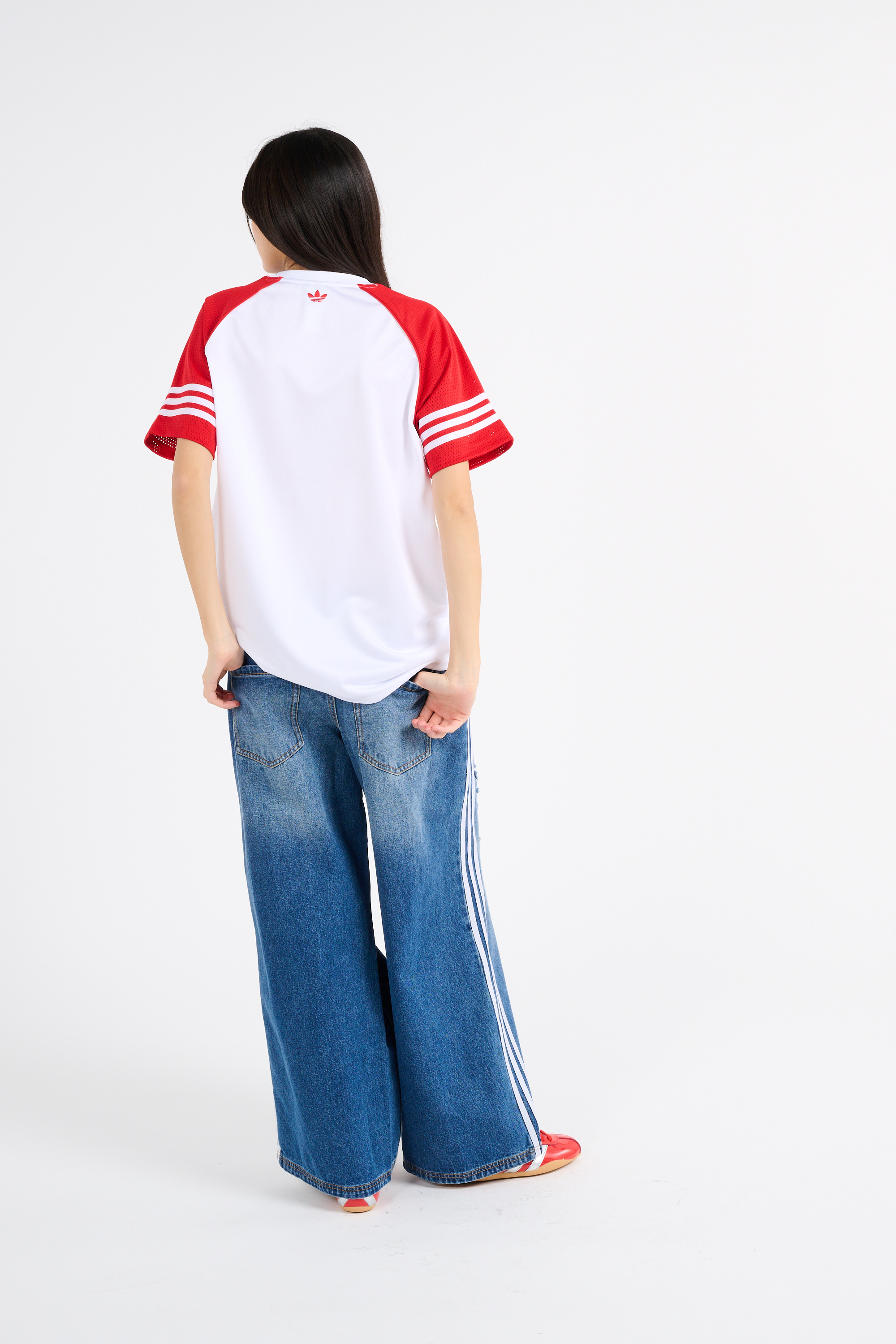 Regular-fit round-neck cotton T-shirt White