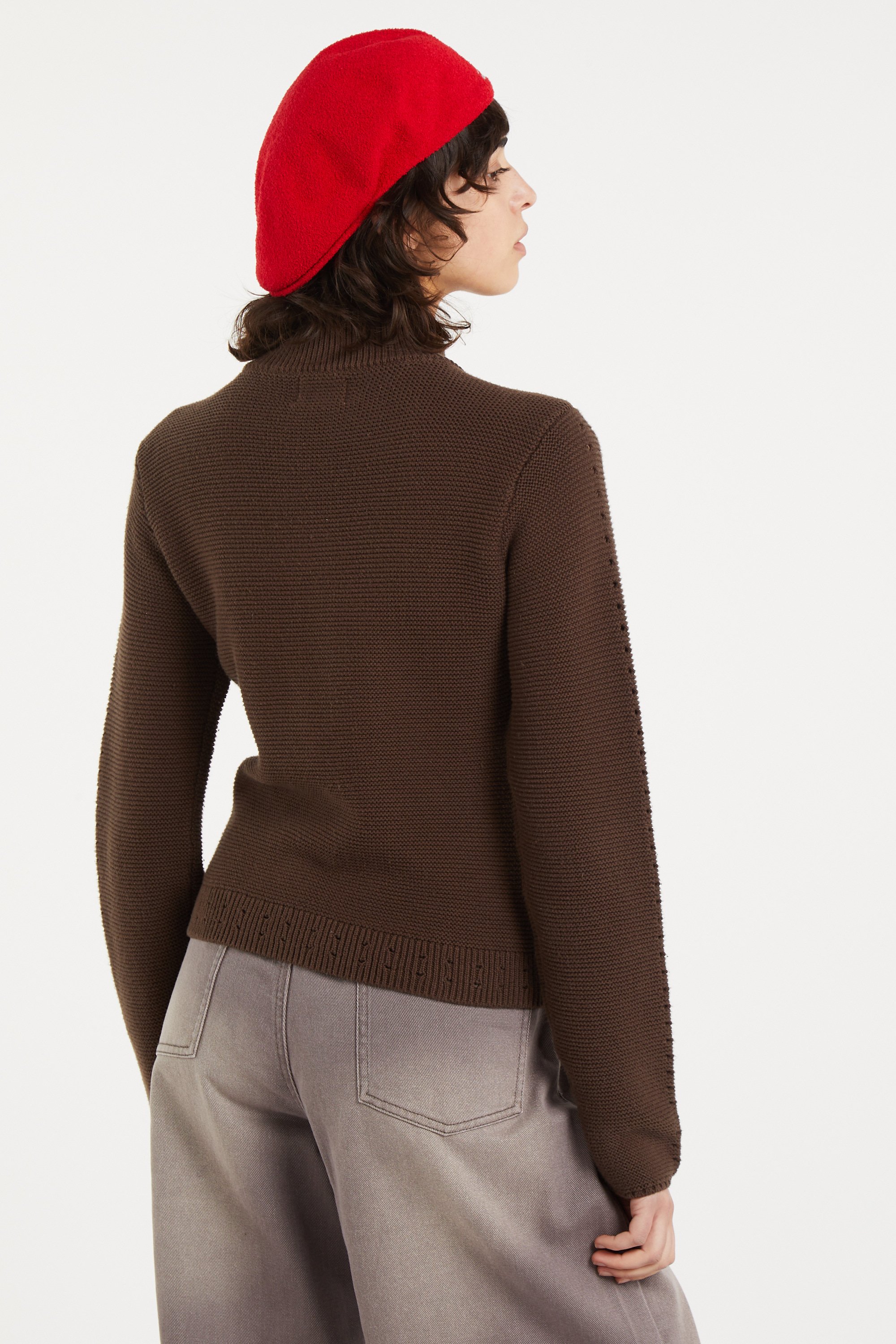 Gilet Marron