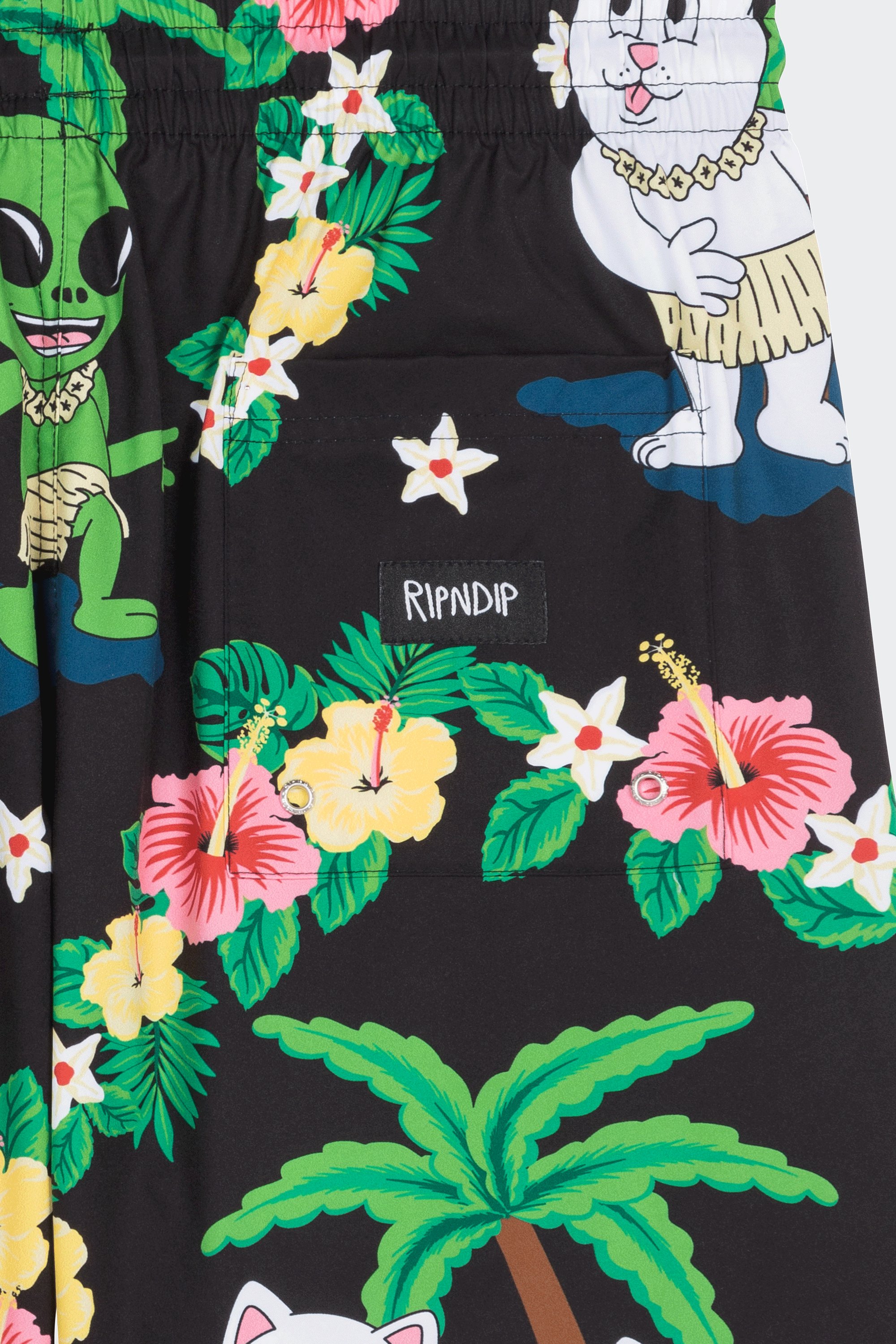 Short de bain | Noir by RIPNDIP Short de bain Noir
