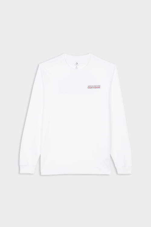 CONVERSE t-shirt Blanc