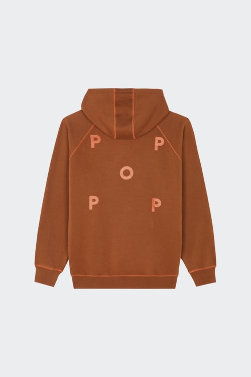 POP TRADING COMPANY Hoodie Marron