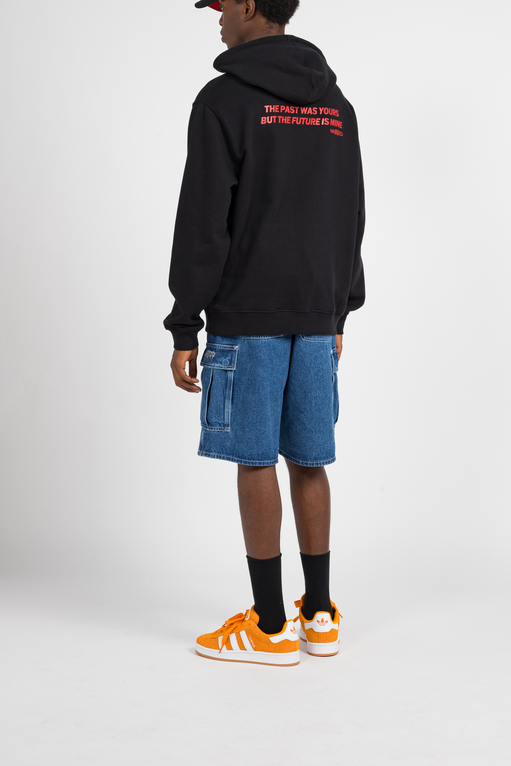 Hoodie | Black WASTED Men