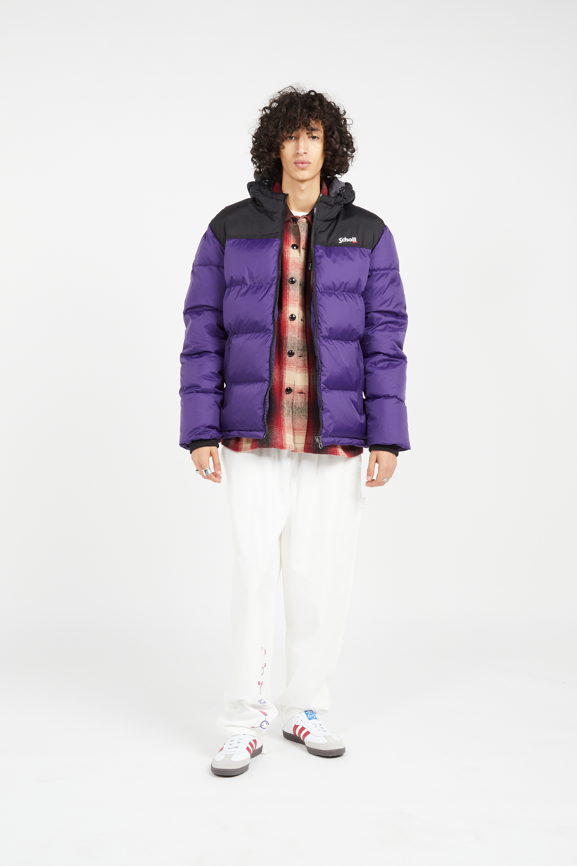 Doudoune Violet