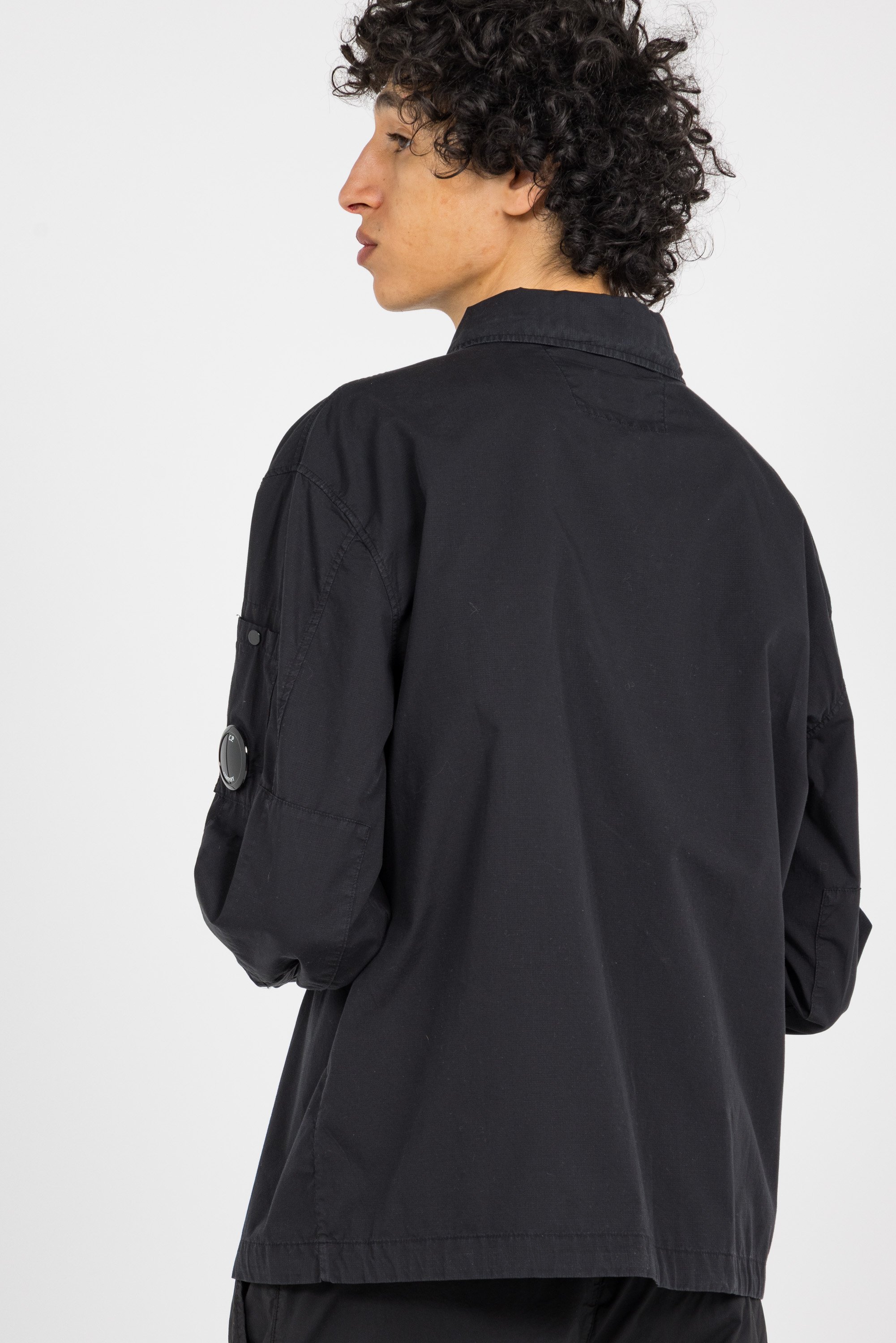 Overshirt | Black by C.P. COMPANY Overshirt Black