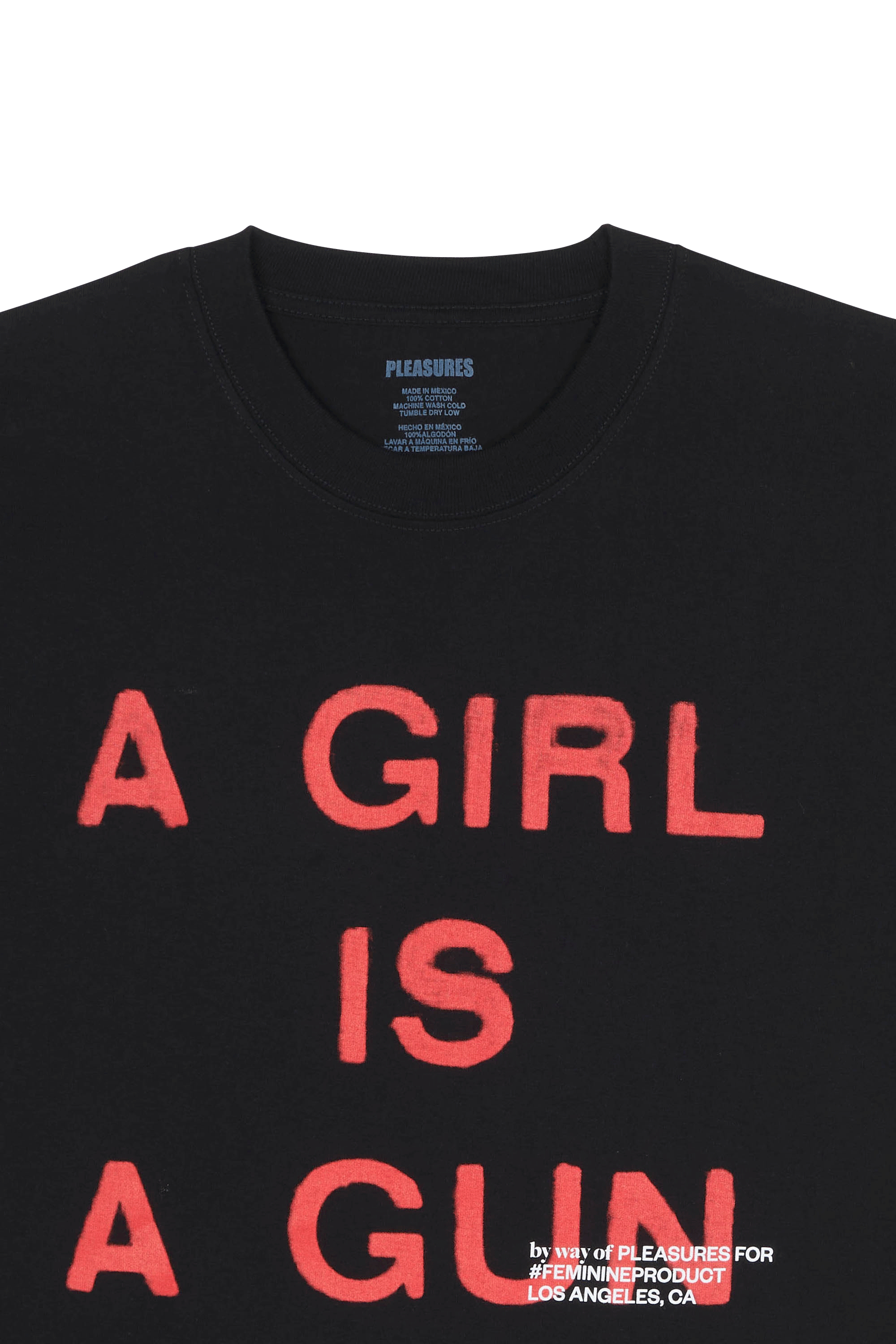T-shirt PLEASURES Black