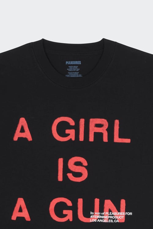 PLEASURES T-shirt Noir