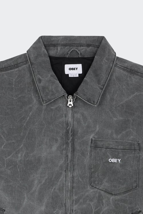 OBEY Veste Noir