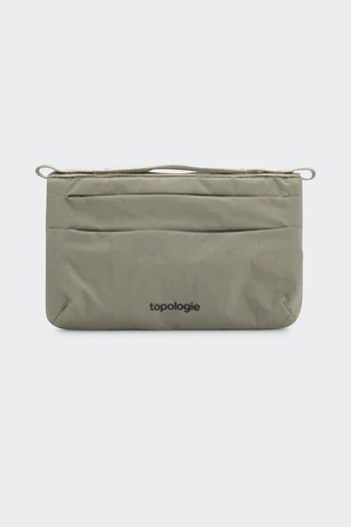 TOPOLOGIE Pochette Kaki