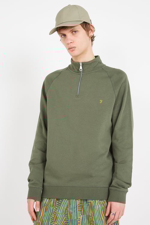 FARAH Sweatshirt Vert