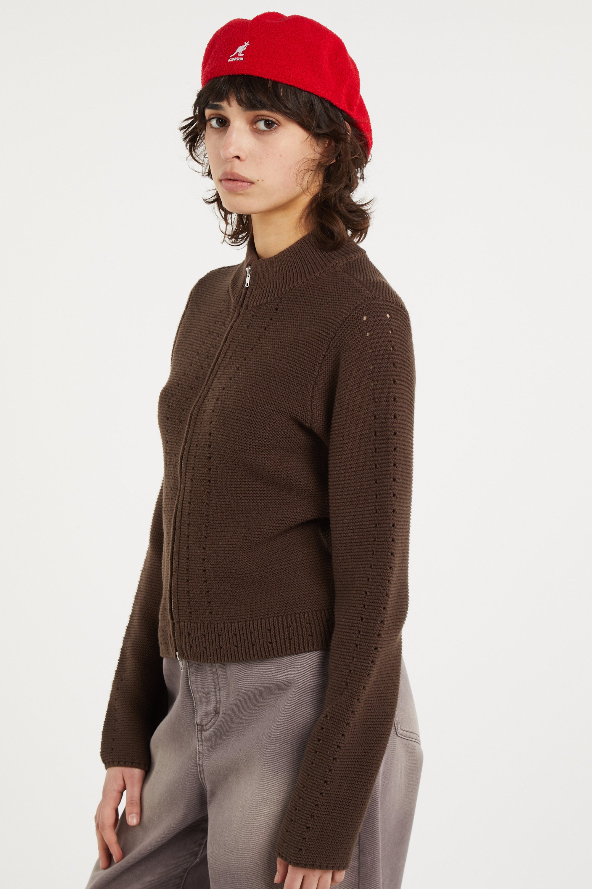 Gilet Marron