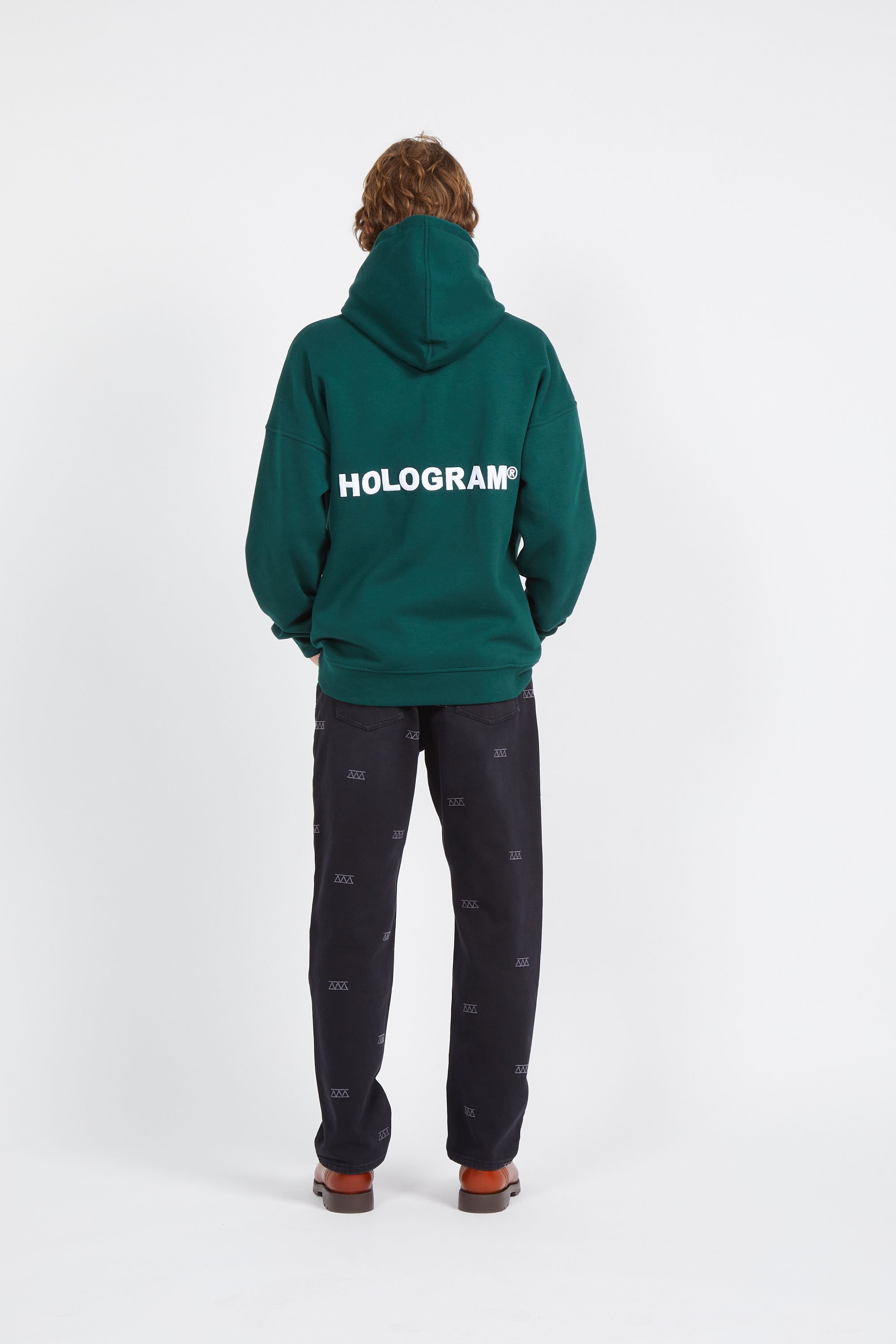 Hoodie | Green HOLOGRAM Men