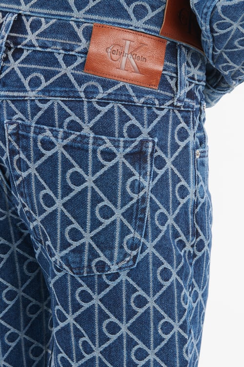 CALVIN KLEIN Jean Bleu