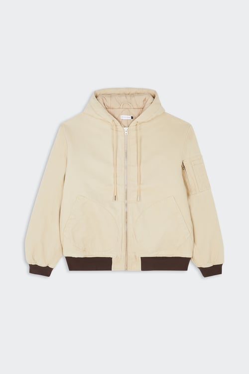 POP TRADING COMPANY Veste Blanc