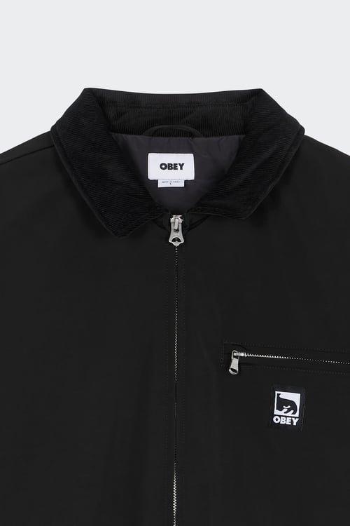 OBEY Veste Noir
