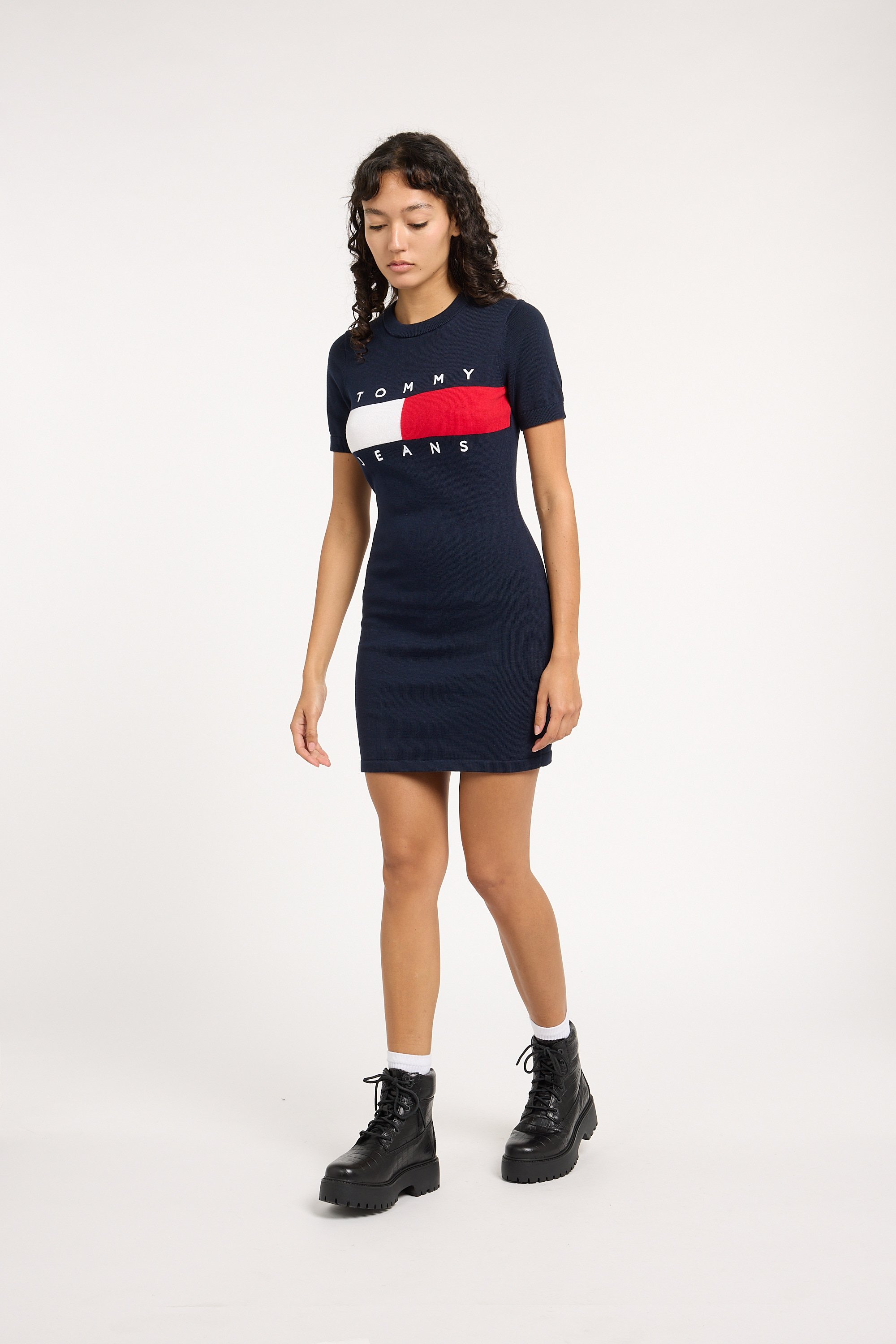 Dress TOMMY JEANS Blue