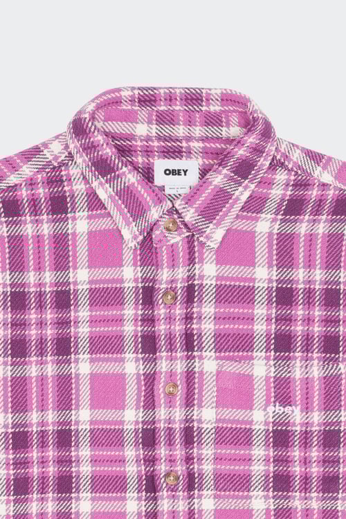 OBEY Chemise Violet