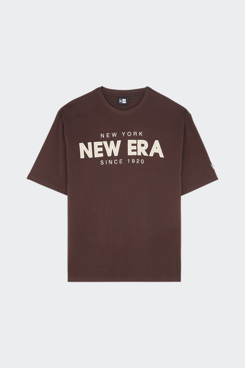 NEW ERA T-shirt  Marron