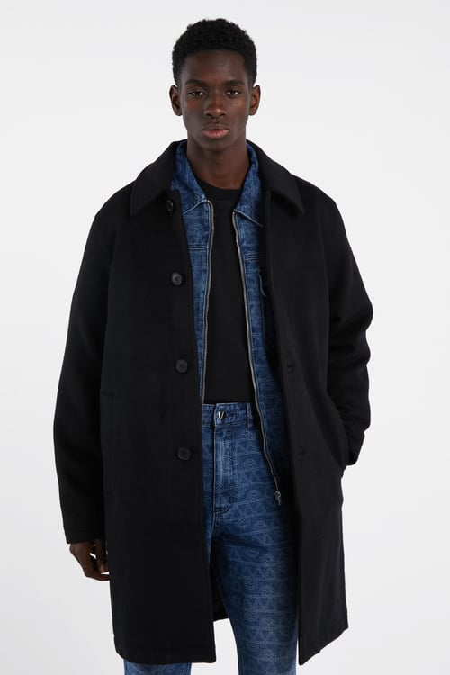 MINIMUM Manteau Noir