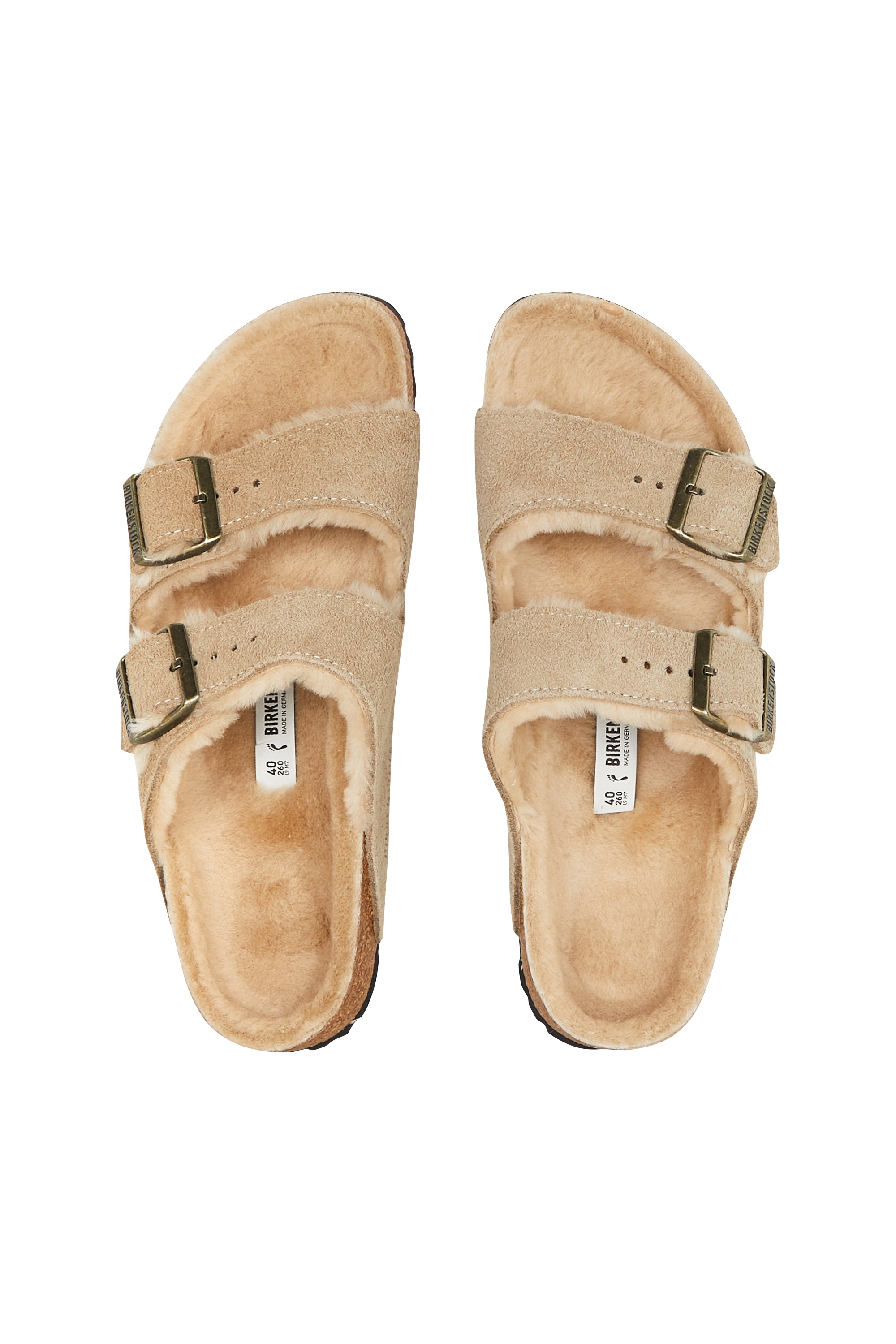 Arizona flat sandals BIRKENSTOCK Beige