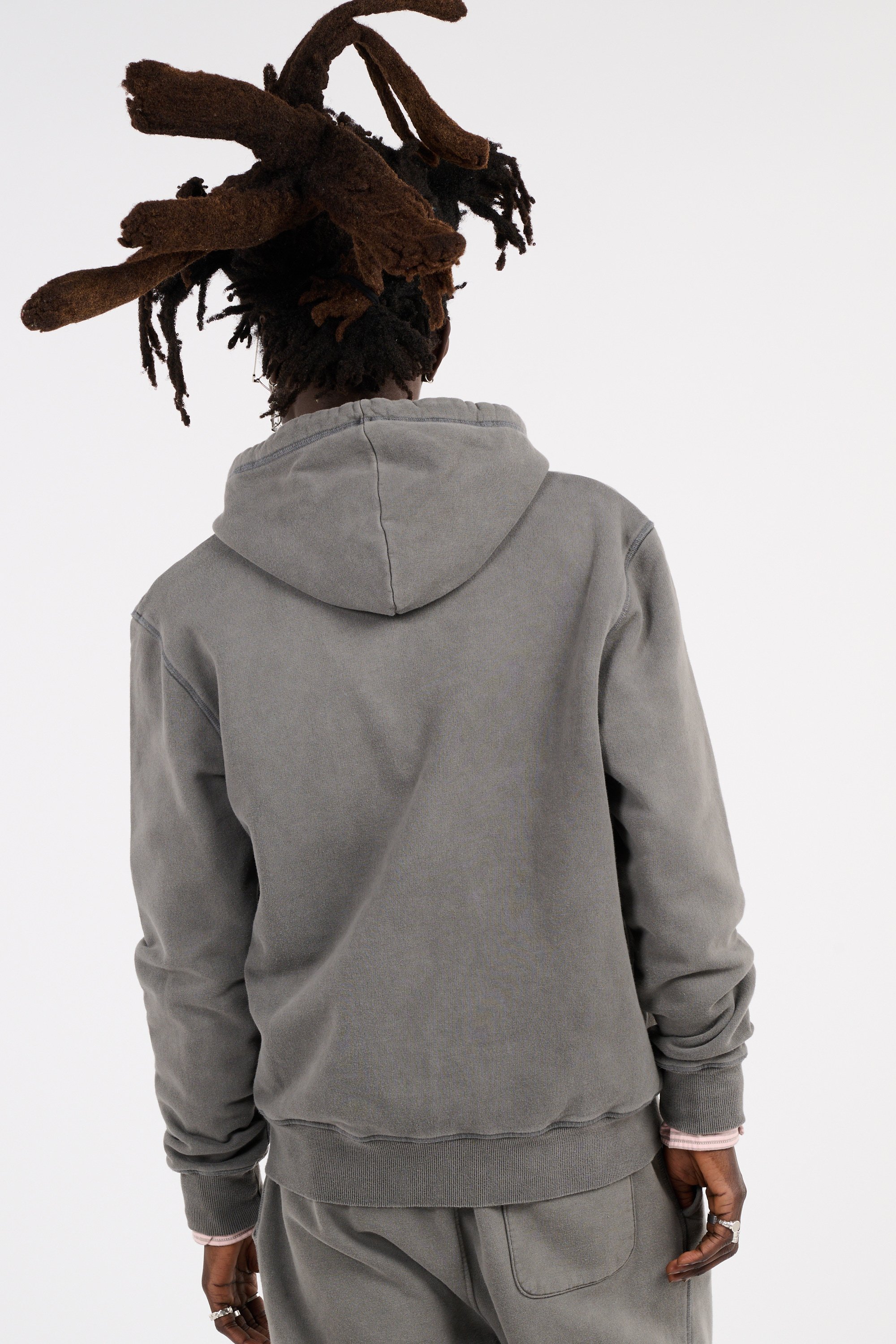 Zip-up hoodie Grey