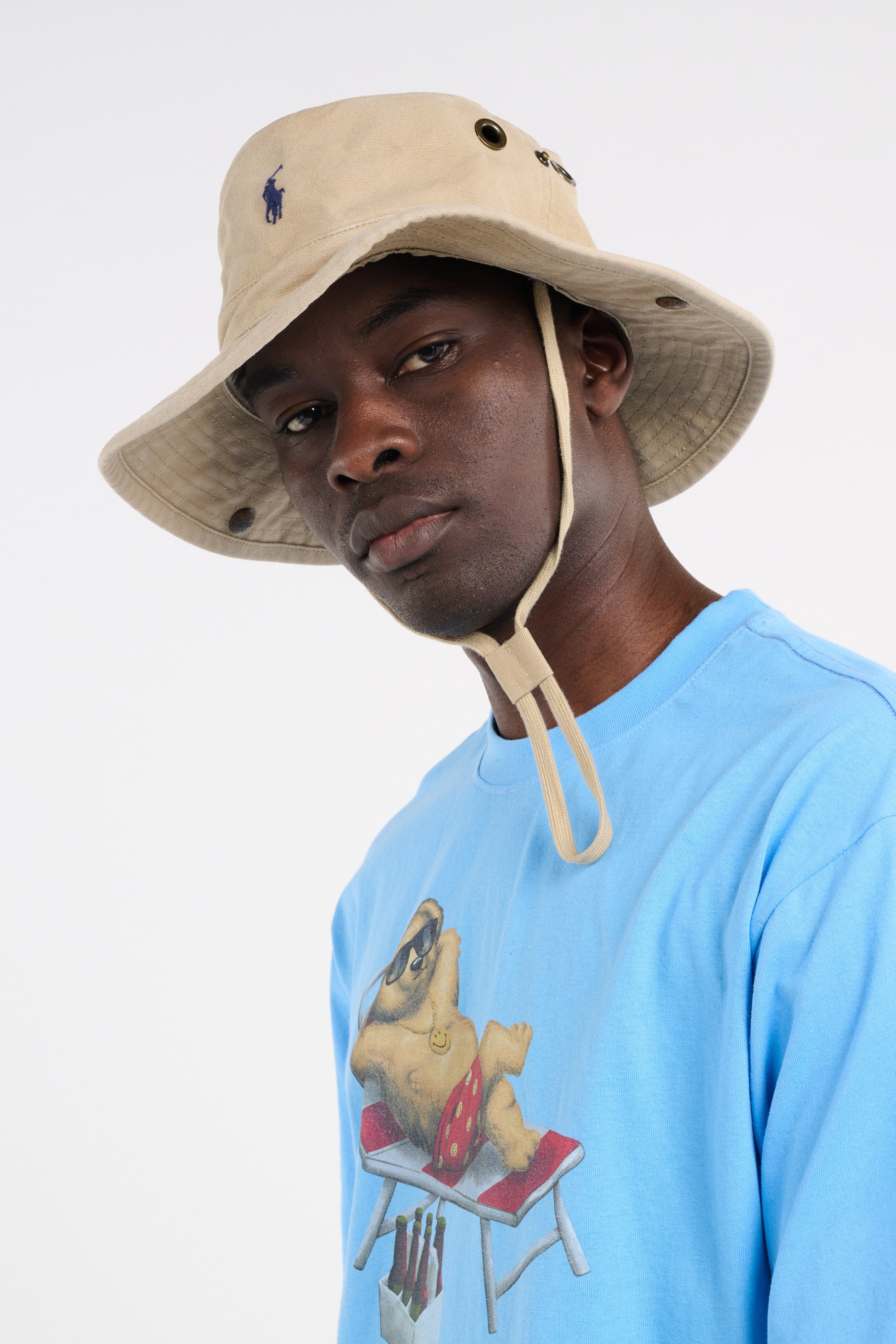 Bucket hat POLO RALPH LAUREN Beige